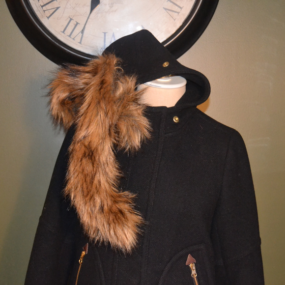 J Crew S Women's Parka Italian Wool - Picture 5 of 8